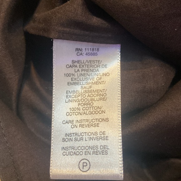 MICHAEL MICHAEL KORS NWT Size 2 Sleeveless Brown Linen Dress - Picture 11 of 13